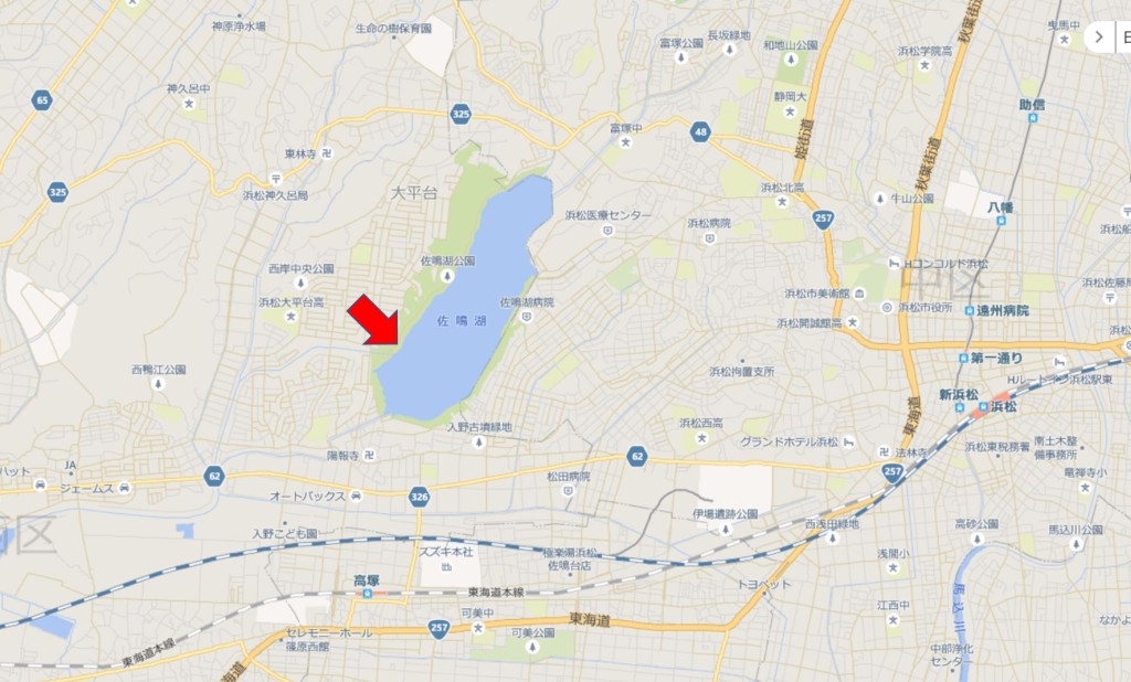 佐鳴湖地図2