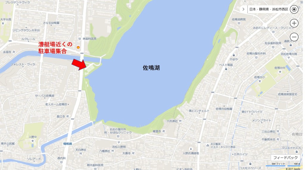 佐鳴湖地図１